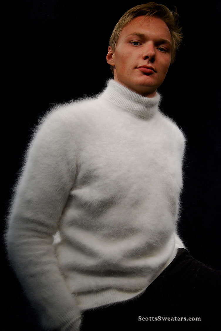 Turtleneck Exclusive: #611-005 Men's New Ultra-soft Angora Sweaters