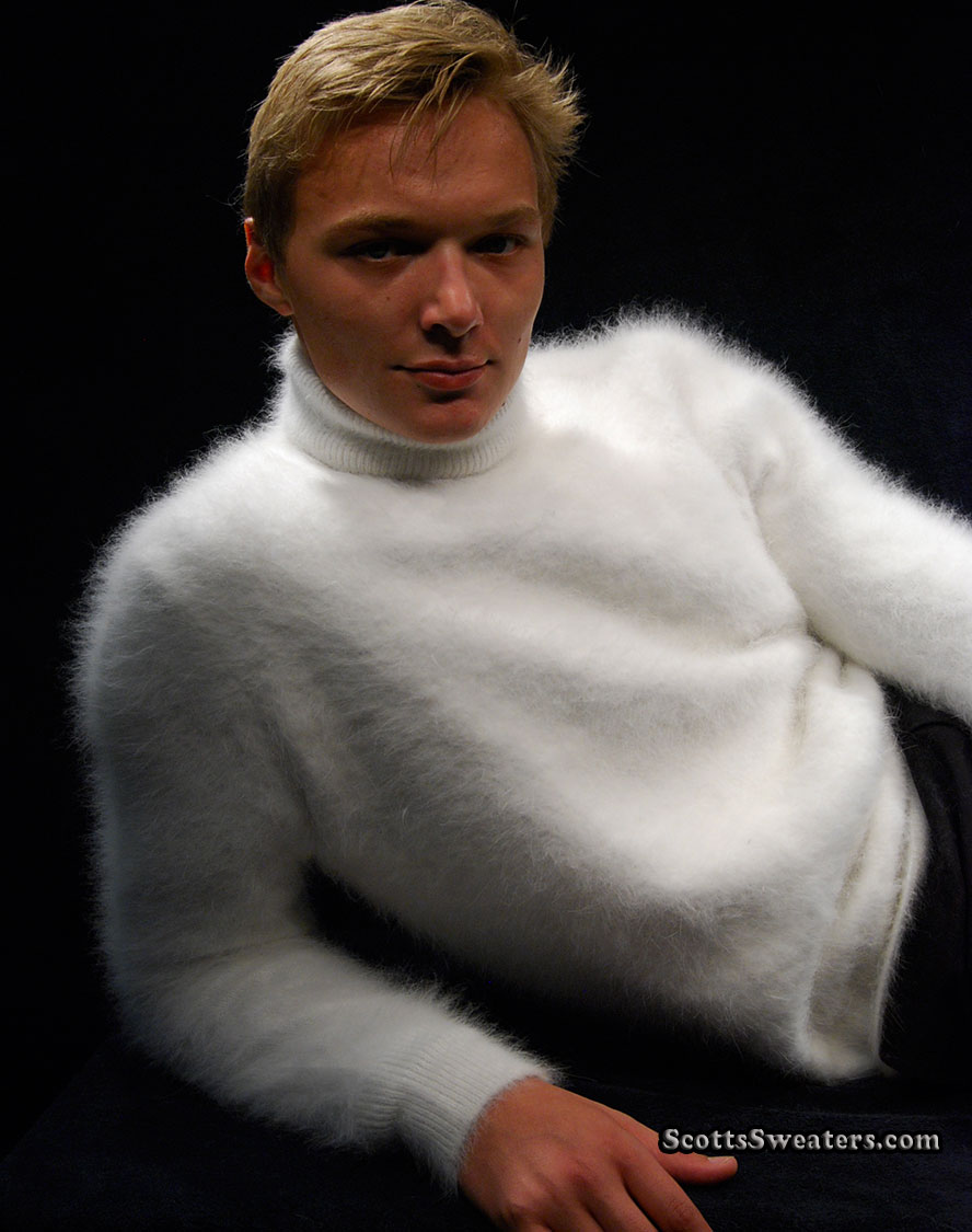 Turtleneck Exclusive: #611-005 Men's New Ultra-soft Angora Sweaters